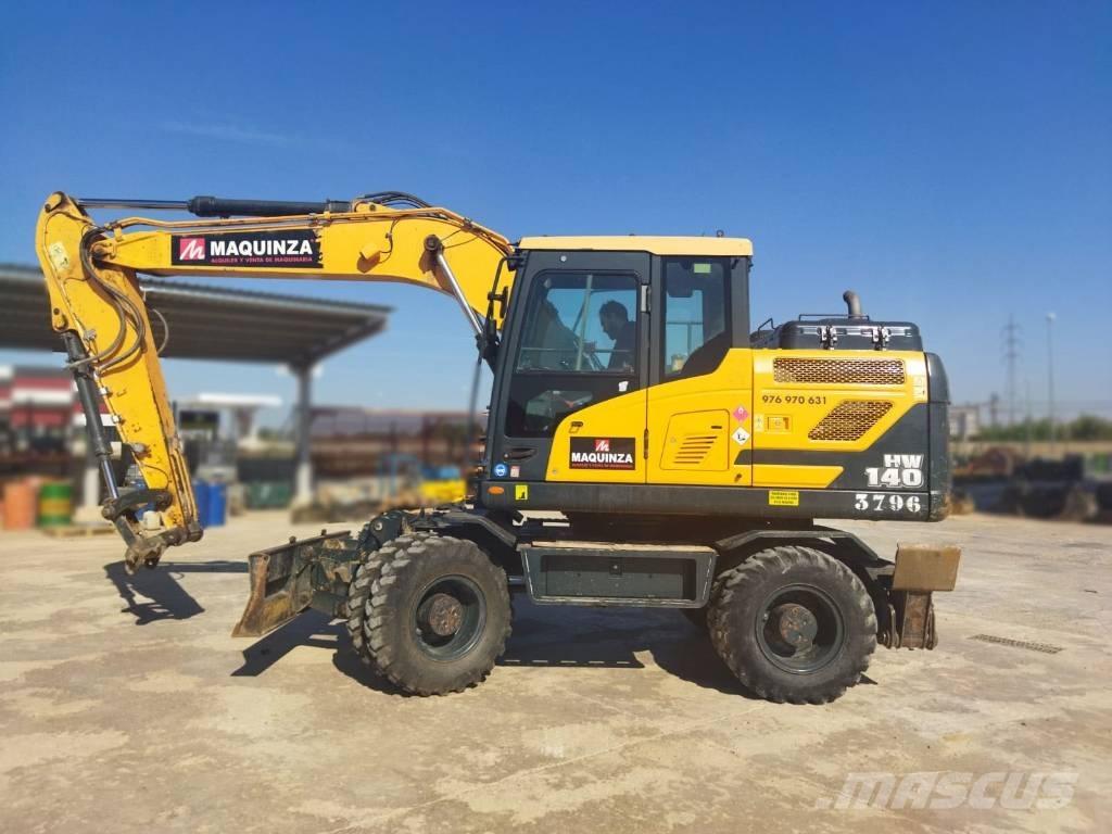 Hyundai HW 140 A حفارات بعجل