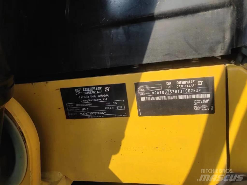 CAT 2021 CAT 333 حفارات زحافة