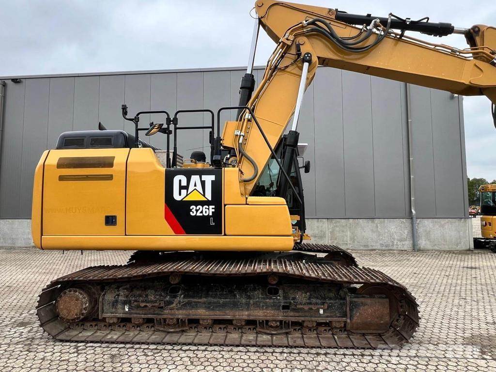 CAT 326F + GPS حفارات زحافة
