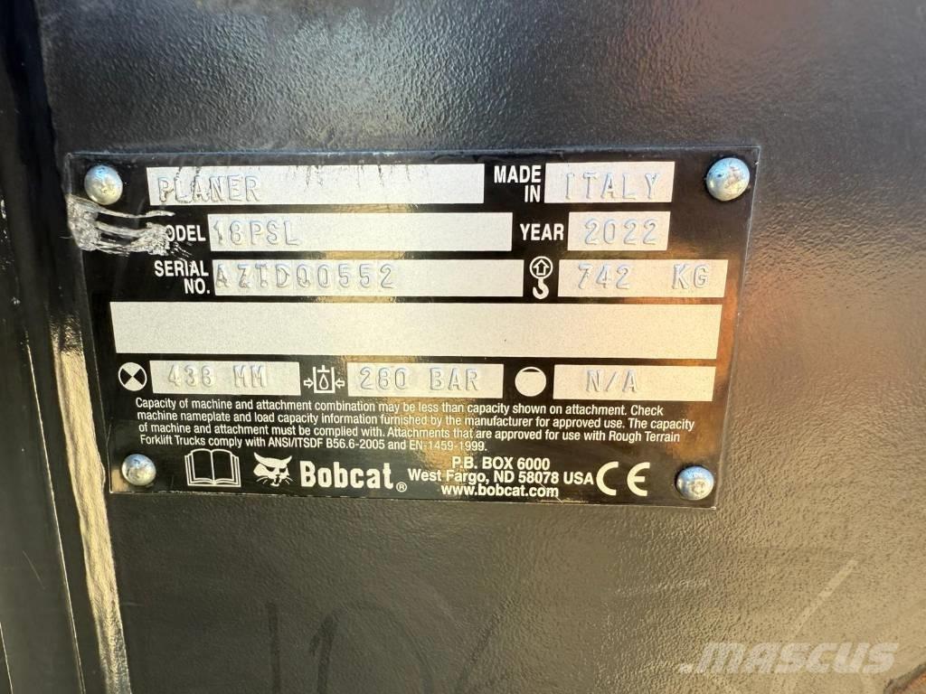 Bobcat 18 PSL مكونات أخرى