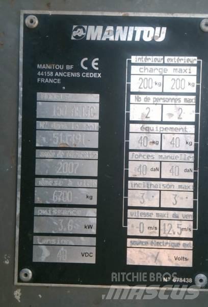 Manitou 150 AETJC رافعات سلة مفصلية