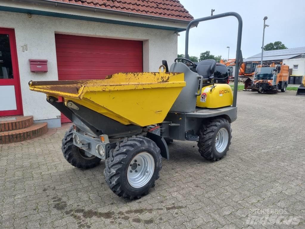 Wacker Neuson 2001 عربات نقل قلابة للمواقع