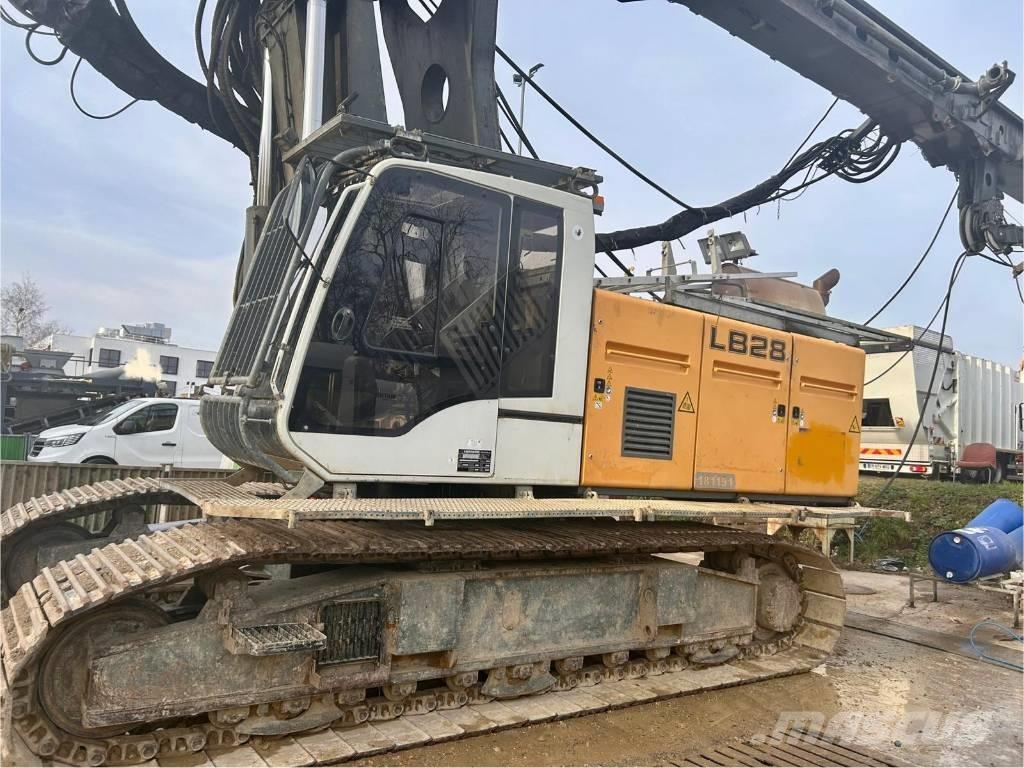 Liebherr LB 28 منصات دق خوازيق