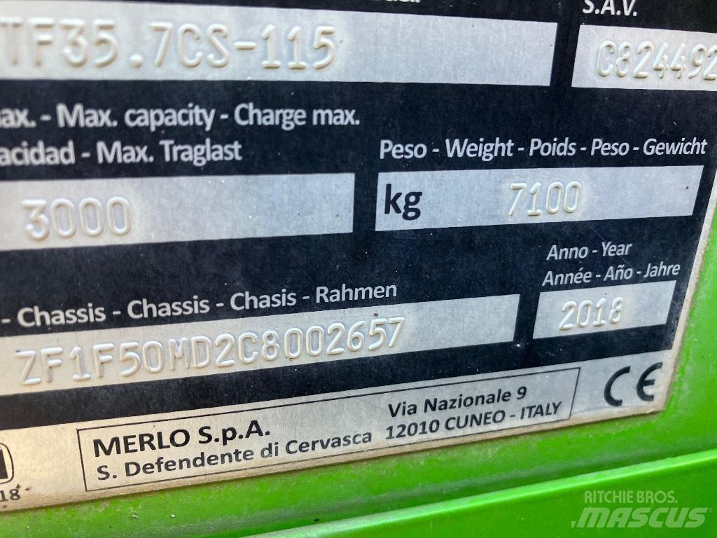 Merlo 35.7 CS معدات مناولة لأغراض الزراعة