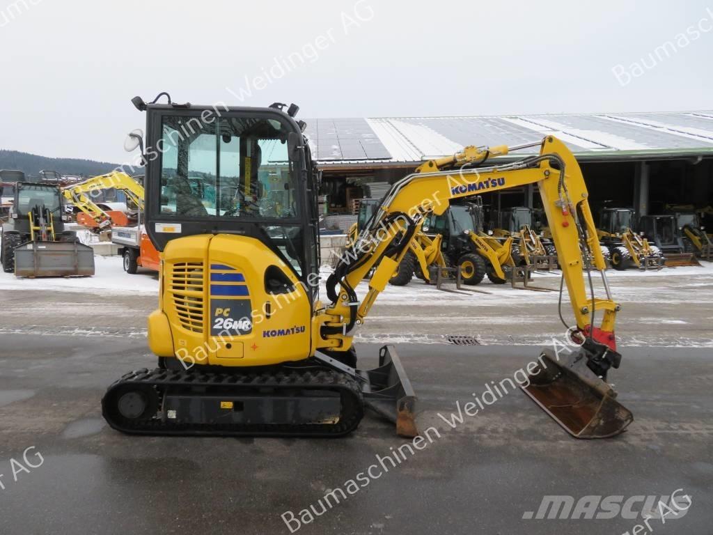 Komatsu PC 26 MR-5 حفارات صغيرة أقل من 7 طن (حفارات صغيرة)