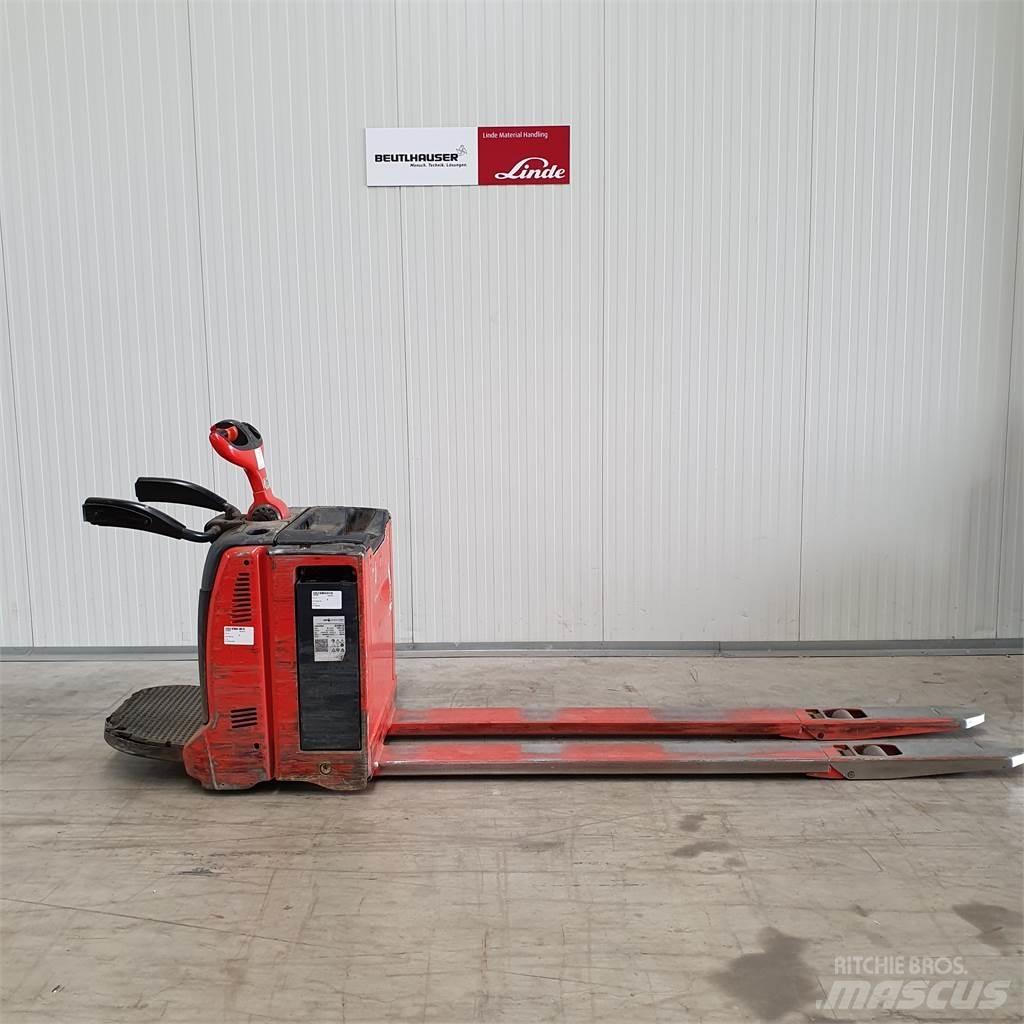 Linde T20AP-lang معدات الرفع منخفض المستوى