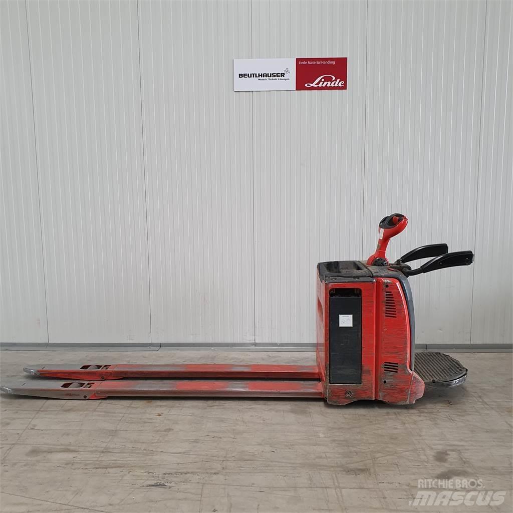 Linde T20AP-lang معدات الرفع منخفض المستوى