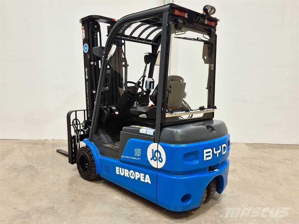BYD ECB18C شاحنات ذات رافعات شوكية تعمل بالكهرباء