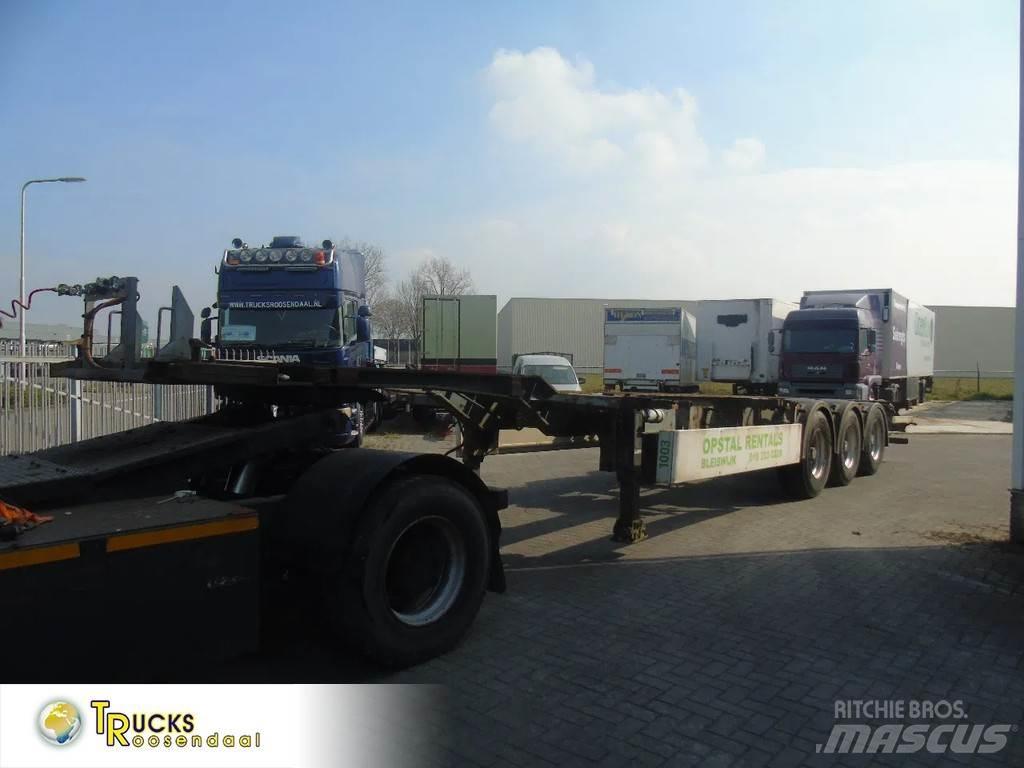 Pacton 3 AXLE نصف مقطورات حاويات