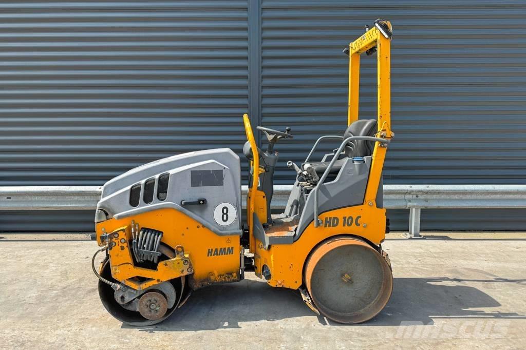 Hamm HD 10C VV مداحل ثنائية الاسطوانة
