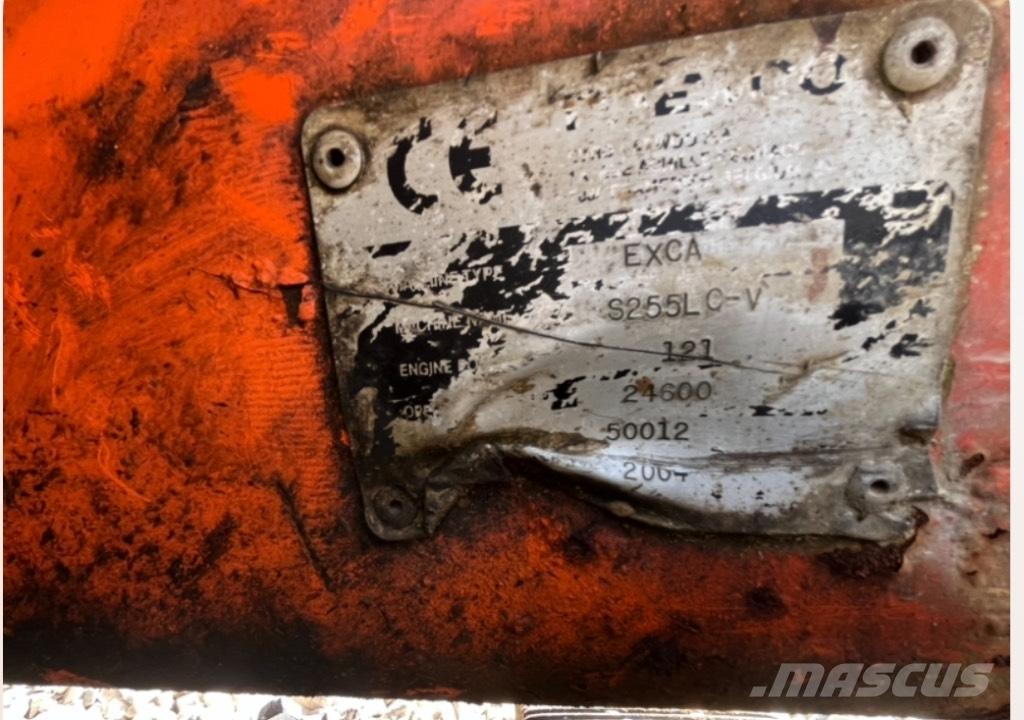 Doosan S255 lc-v حفارات زحافة