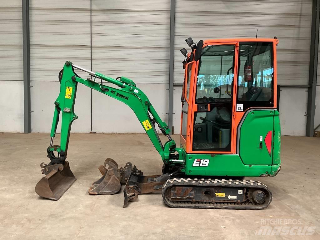 Bobcat E 19 حفارات صغيرة أقل من 7 طن (حفارات صغيرة)