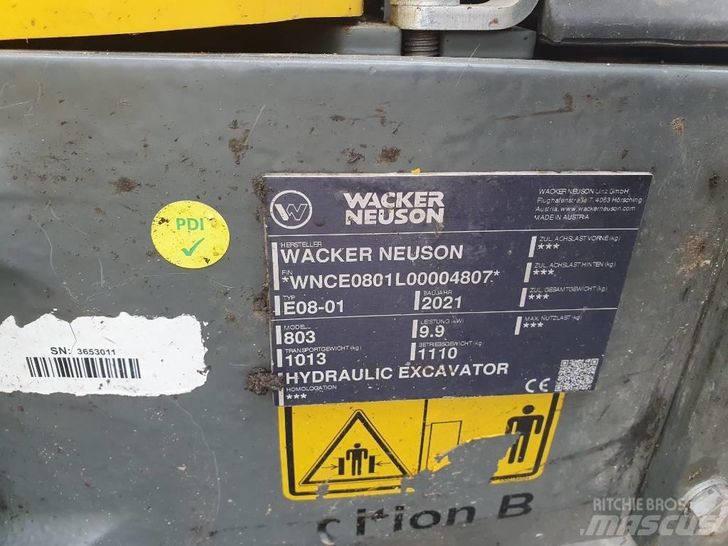 Wacker Neuson 803 حفارات زحافة