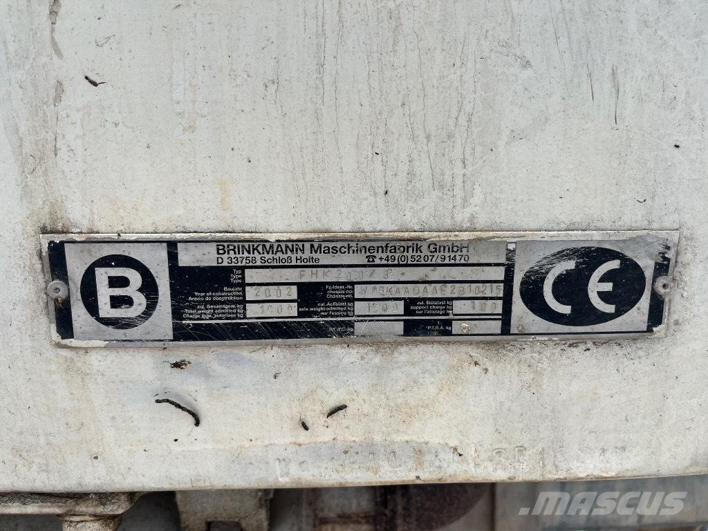 Brinkmann FHk 200/3 مضخات الممله