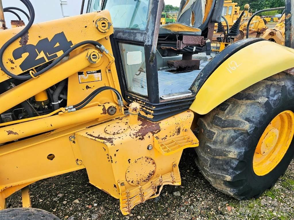 JCB Vibromax 214 لوادر ذات جرافات عكسية