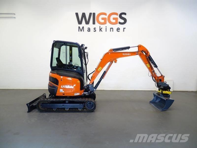 Kubota U 27-4 حفارات صغيرة أقل من 7 طن (حفارات صغيرة)