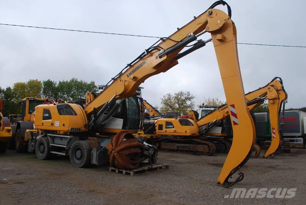 Liebherr LH22M مناولات المخلفات / مناولات صناعية