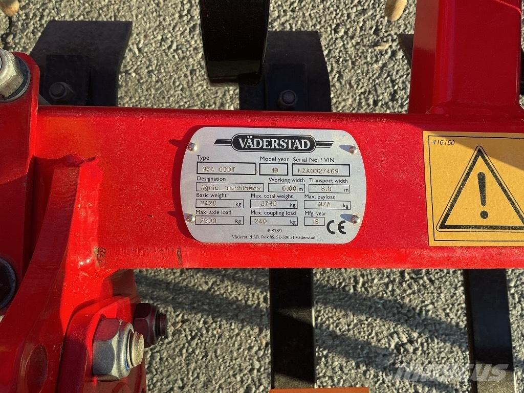 Väderstad NZA600 كاسحات