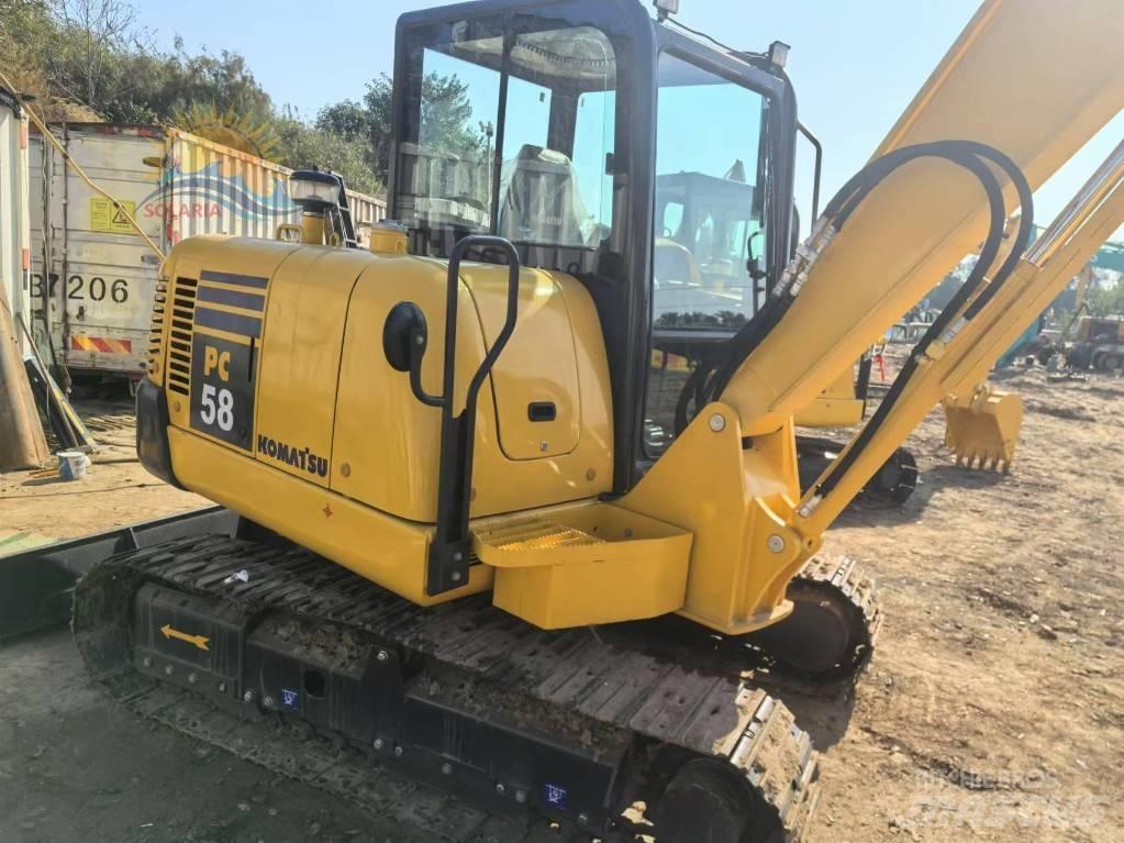 Komatsu PC 58 حفارات صغيرة أقل من 7 طن (حفارات صغيرة)