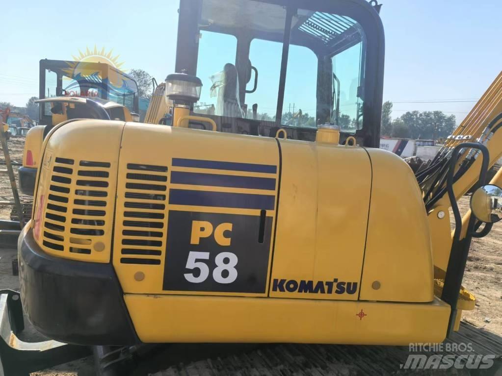 Komatsu PC 58 حفارات صغيرة أقل من 7 طن (حفارات صغيرة)