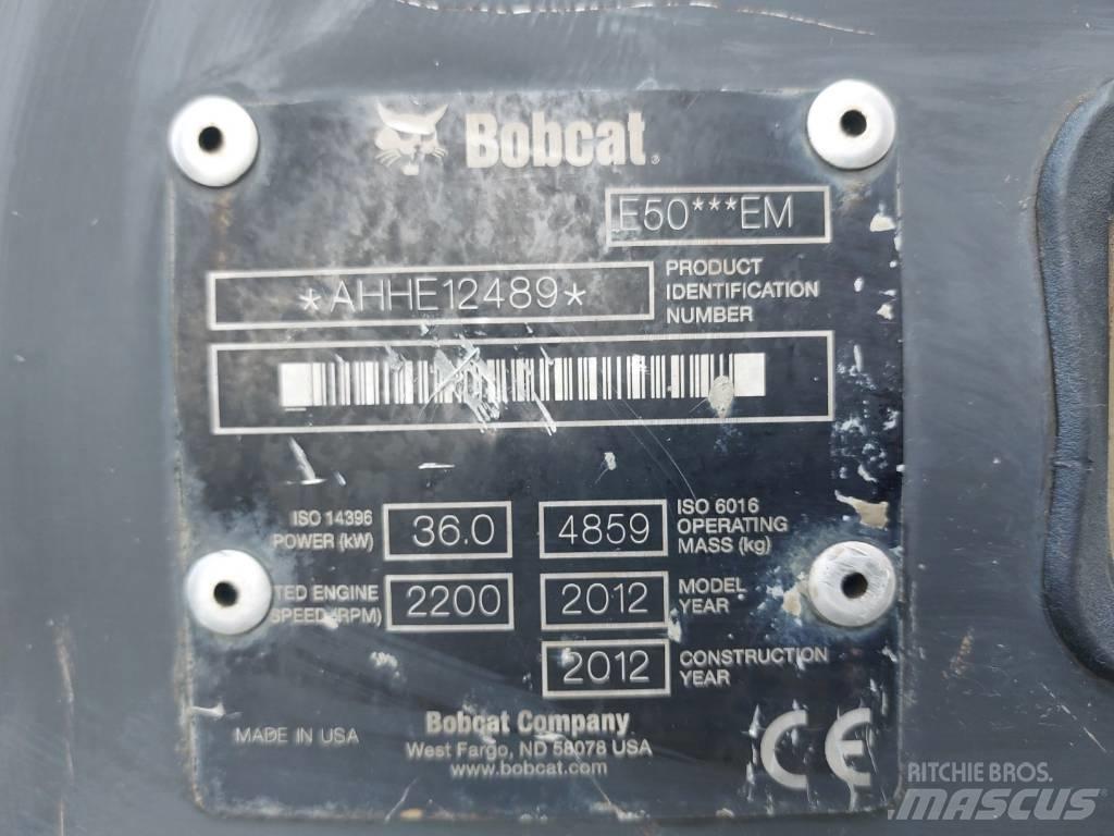 Bobcat E 50 EM حفارات صغيرة أقل من 7 طن (حفارات صغيرة)