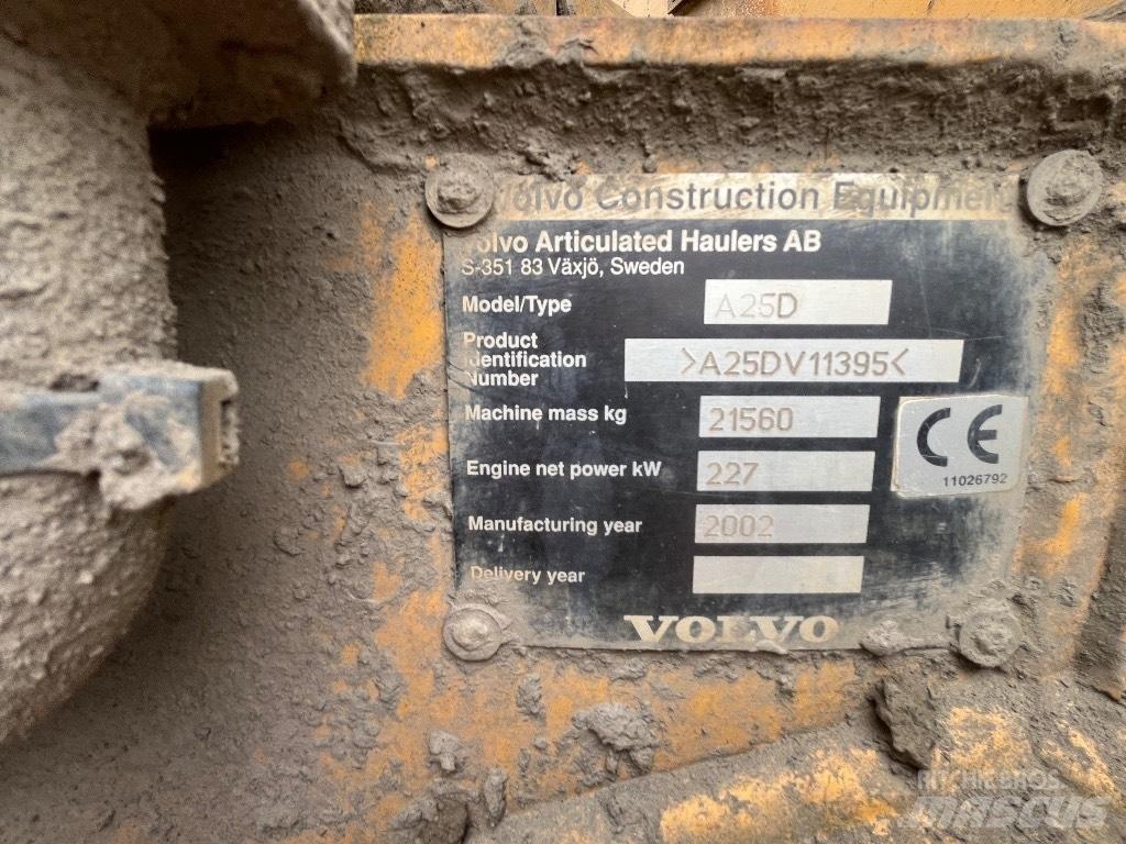 Volvo A 25 D ساحبات مفصلية