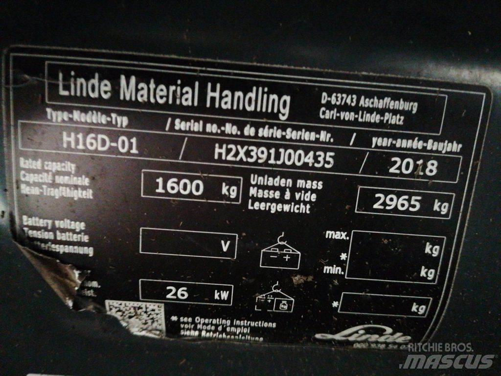 Linde H16D-01 شاحنات الديزل
