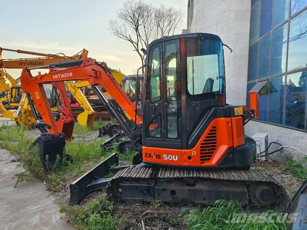Hitachi ZX 50 U حفارات صغيرة أقل من 7 طن (حفارات صغيرة)