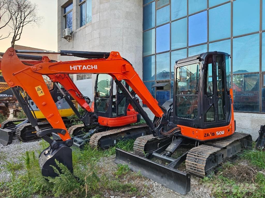 Hitachi ZX 50 U حفارات صغيرة أقل من 7 طن (حفارات صغيرة)
