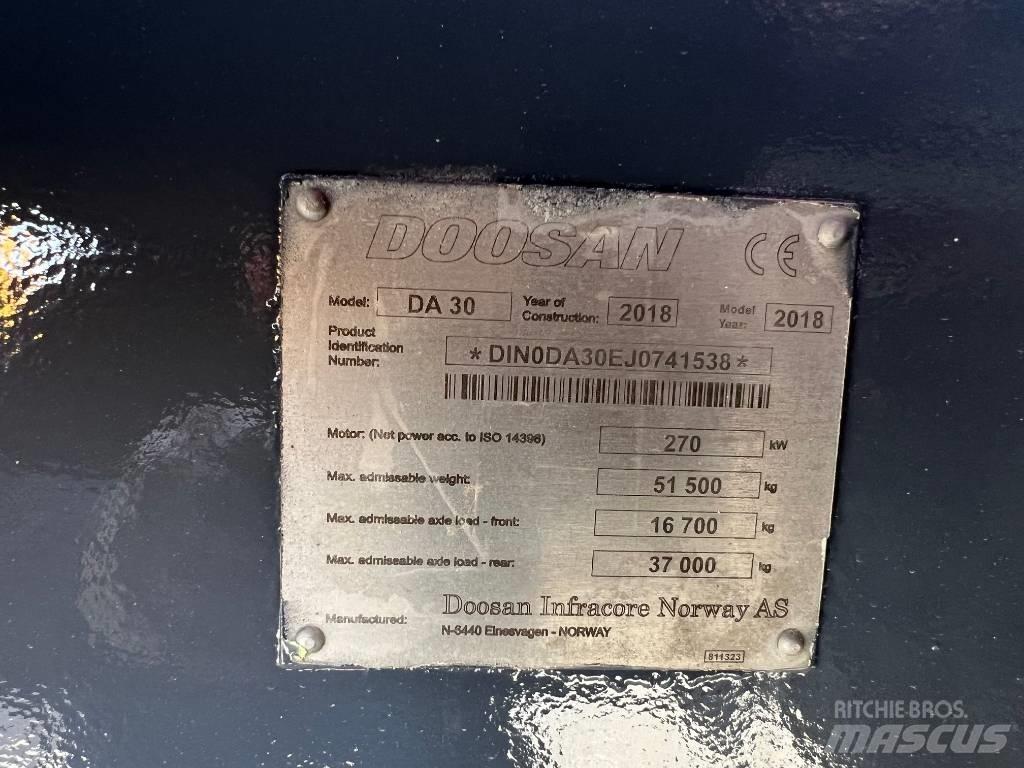 Doosan DA 30 ساحبات مفصلية