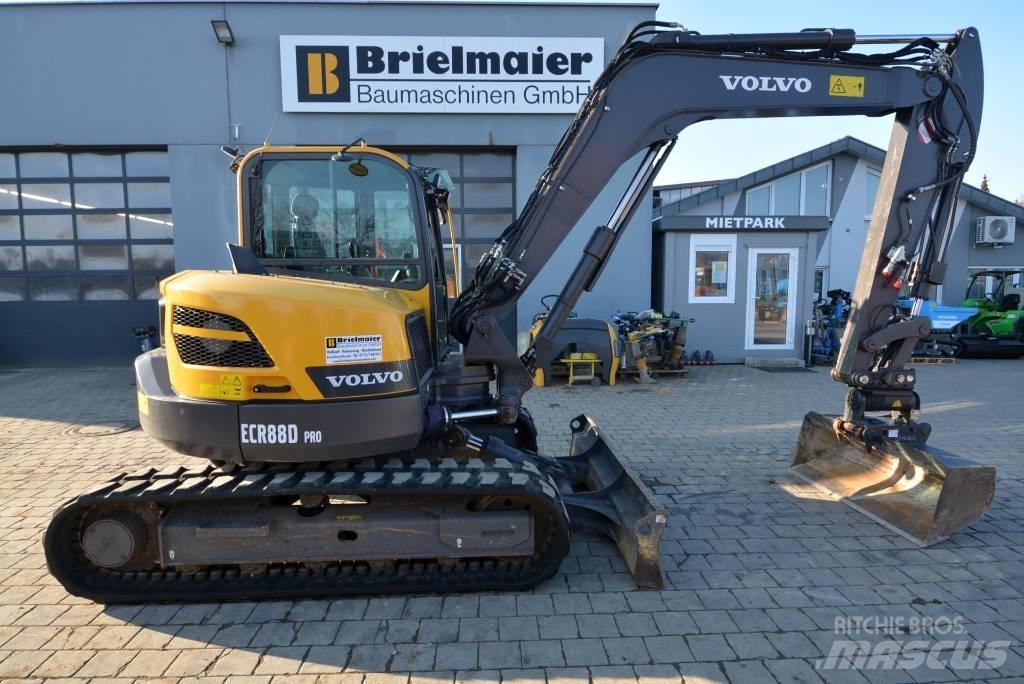 Volvo ECR 88 D Pro حفارات وسط 7 طن - 12 طن