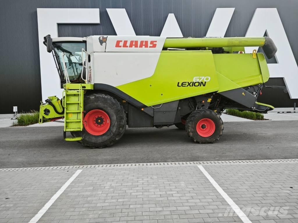 CLAAS Lexion 670 حصادات