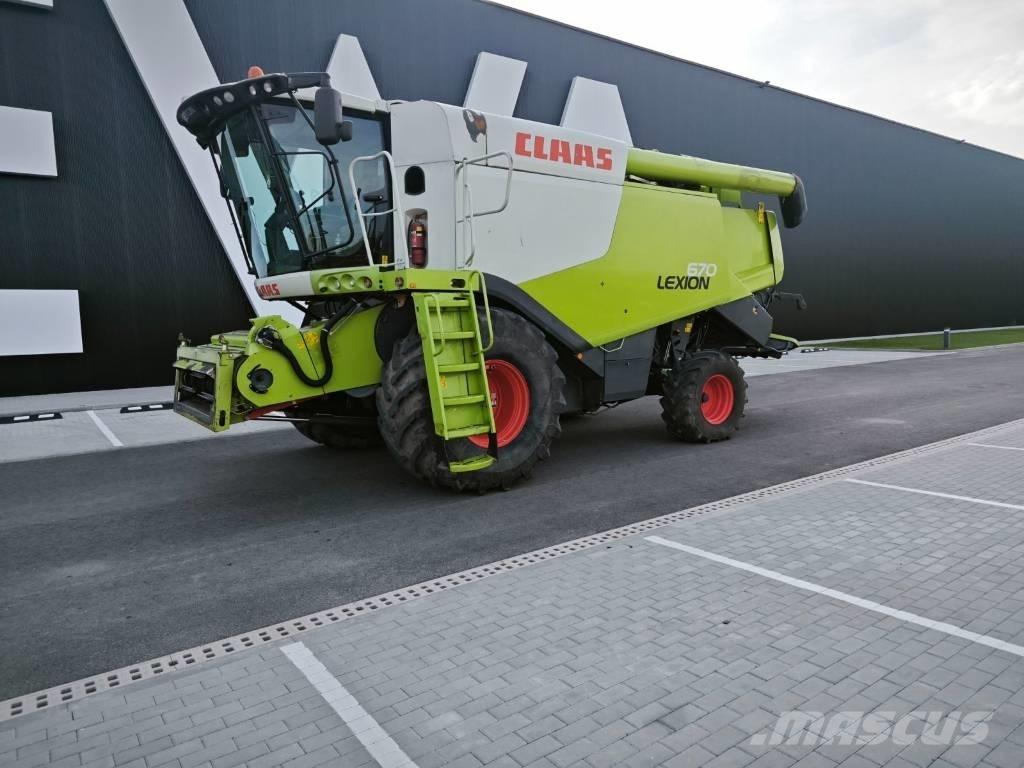 CLAAS Lexion 670 حصادات