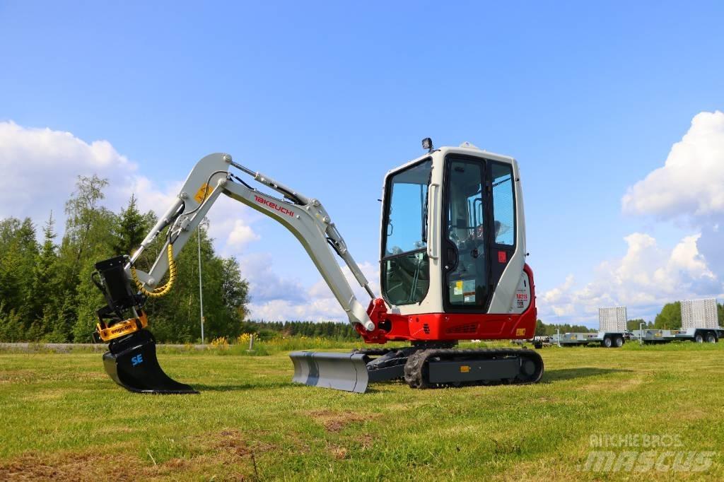 Takeuchi TB216 حفارات صغيرة أقل من 7 طن (حفارات صغيرة)