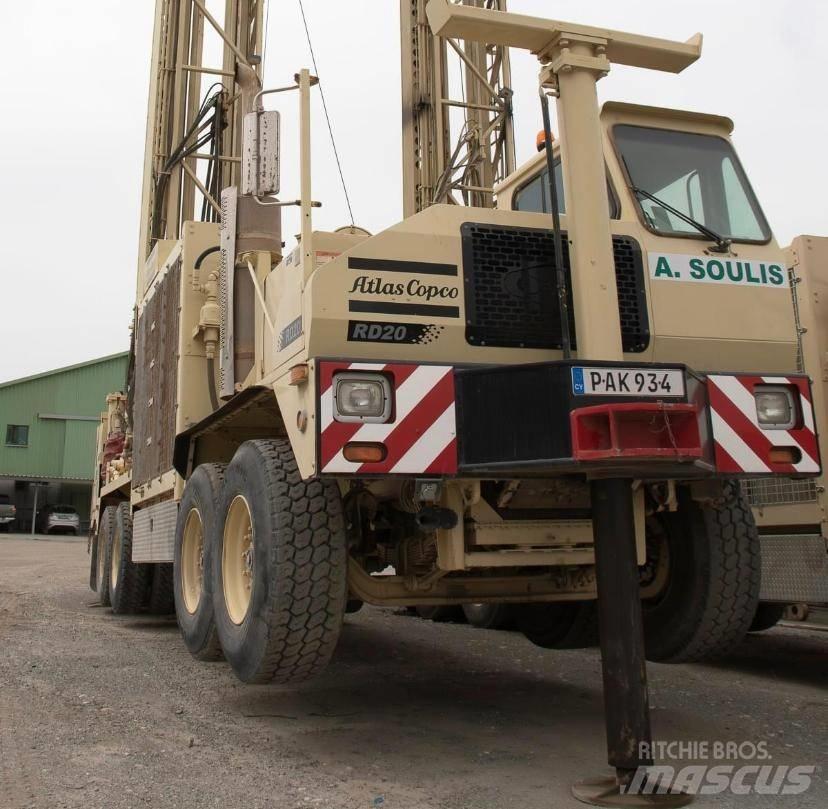 Atlas Copco RD 20 II شاحنات المعدات  المحمولة لحفر الآبار