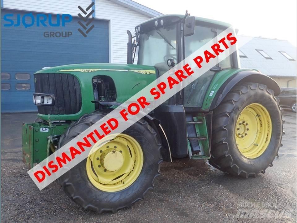 John Deere 6920 الجرارات