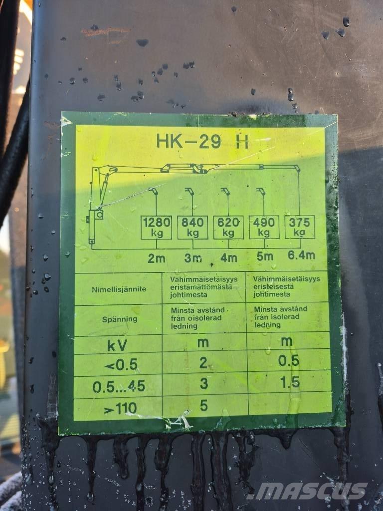 Tume HK29H مقطورات تحريج