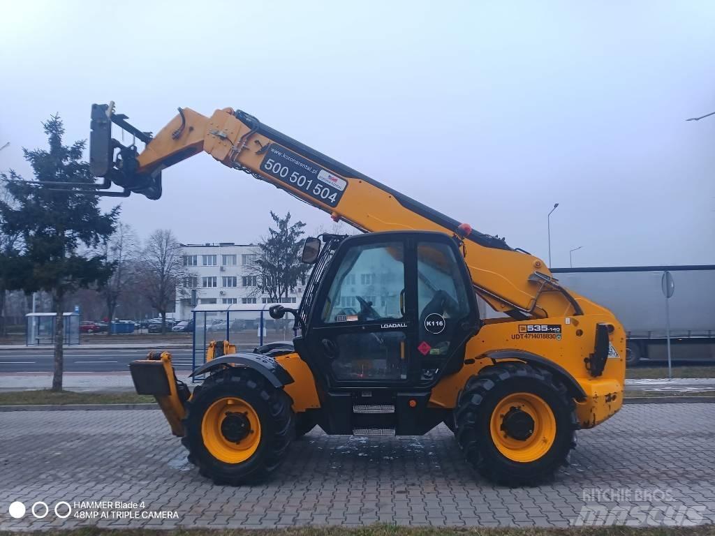 JCB 535-140 Hiviz مناولات متداخلة