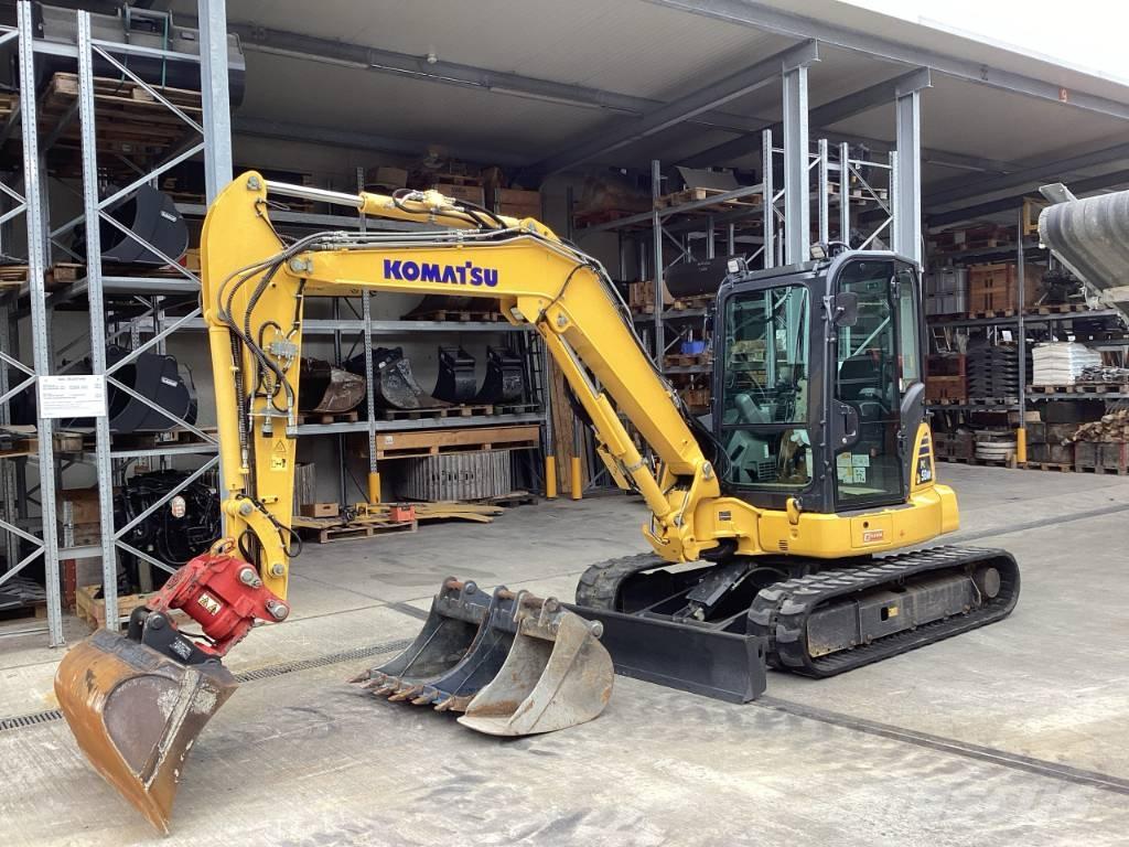 Komatsu PC 58 MR-5E0 حفارات صغيرة أقل من 7 طن (حفارات صغيرة)