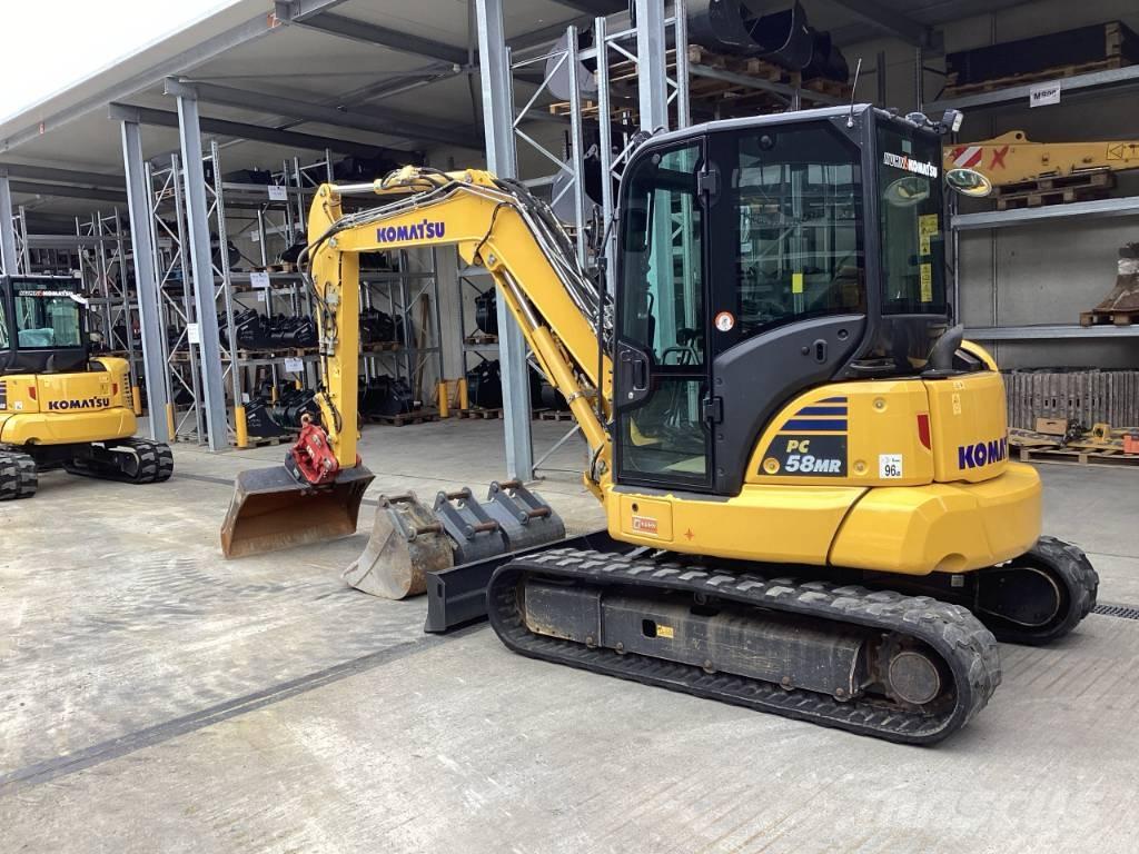 Komatsu PC 58 MR-5E0 حفارات صغيرة أقل من 7 طن (حفارات صغيرة)