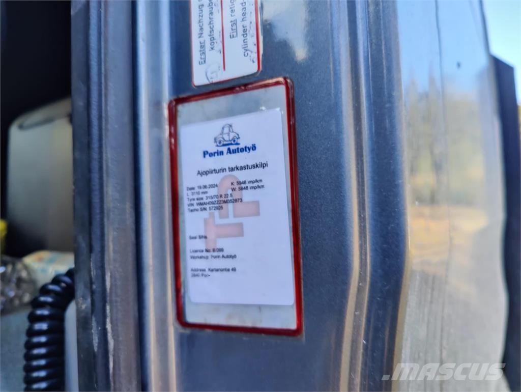 MAN TG-A 18.363 شاحنات مسطحة/مفصلية الجوانب