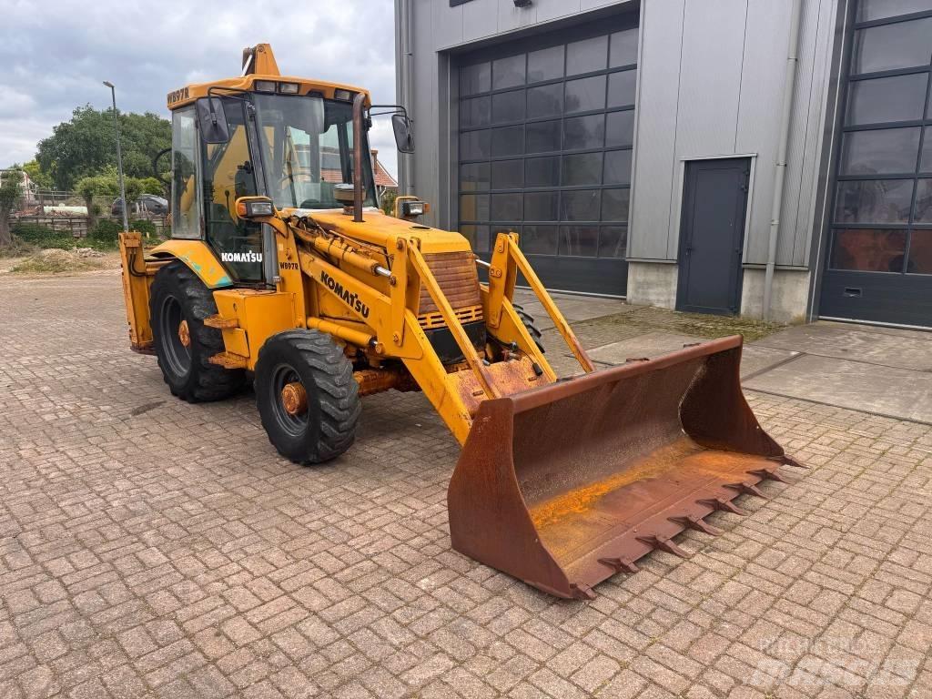 Komatsu WB 97 R-5EO لوادر ذات جرافات عكسية