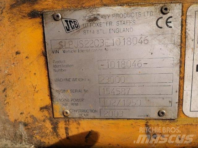 JCB JS 220 LS حفارات زحافة