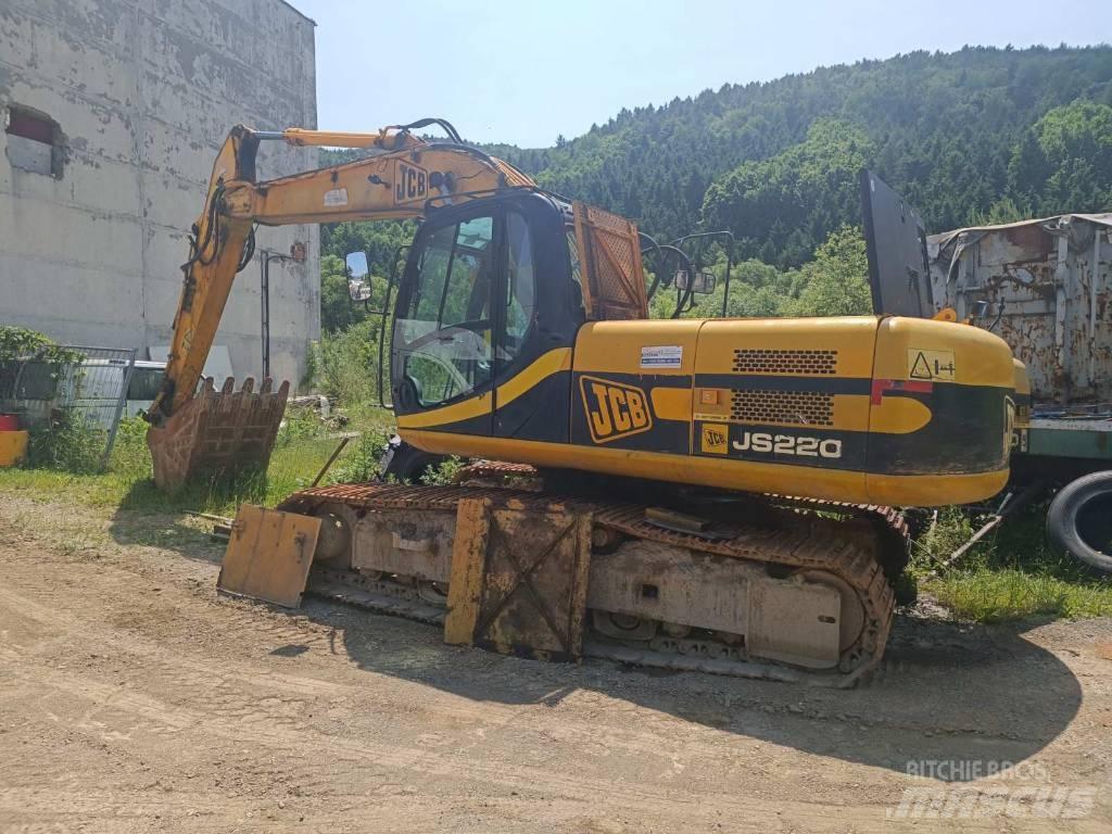 JCB JS 220 LS حفارات زحافة