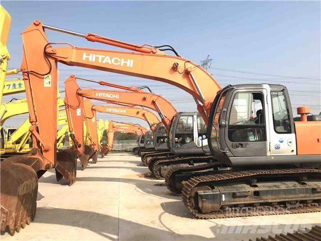 Hitachi zx210 حفارات زحافة