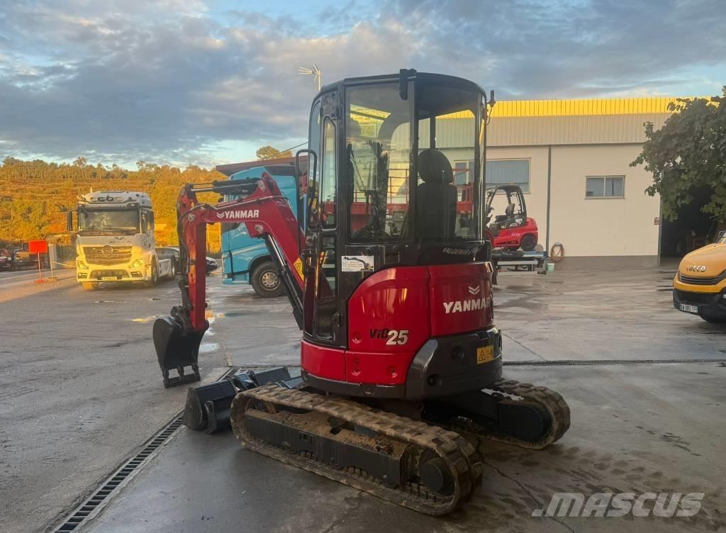 Yanmar Vio 25 حفارات صغيرة أقل من 7 طن (حفارات صغيرة)