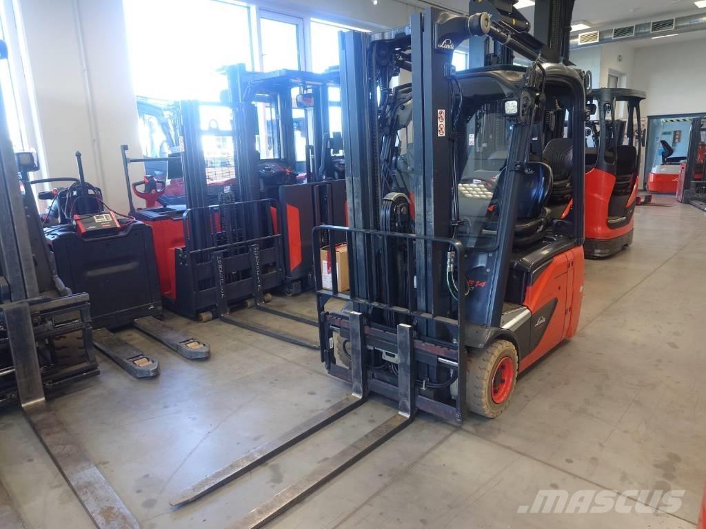 Linde E14/386 شاحنات ذات رافعات شوكية تعمل بالكهرباء