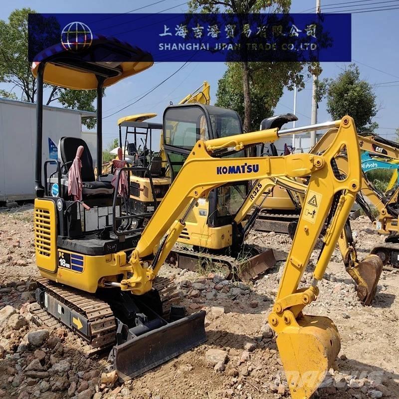 Komatsu PC 18 MR حفارات صغيرة أقل من 7 طن (حفارات صغيرة)