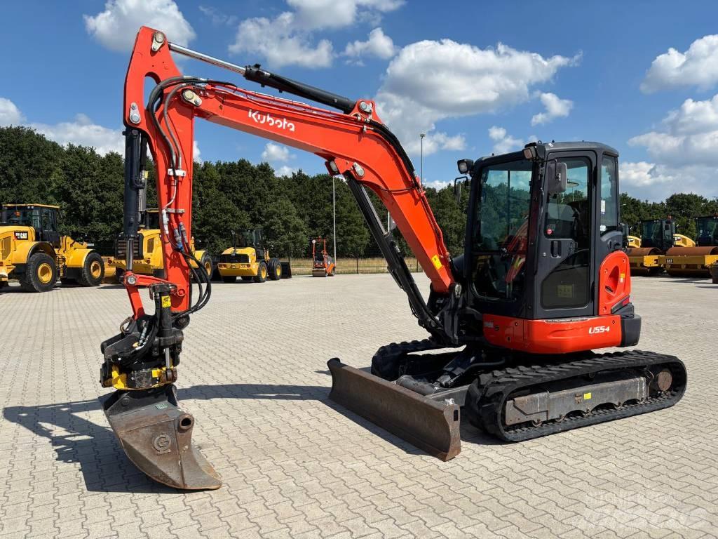 Kubota U 55-4 حفارات صغيرة أقل من 7 طن (حفارات صغيرة)