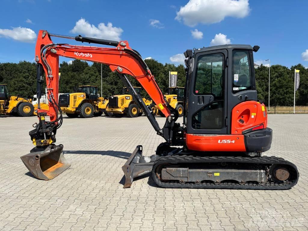Kubota U 55-4 حفارات صغيرة أقل من 7 طن (حفارات صغيرة)